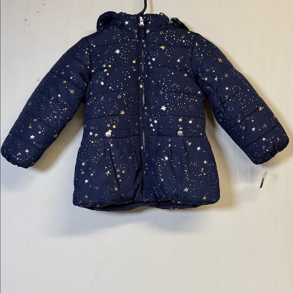 OshKosh B'gosh Navy Blue Celestial Print Jacket Size 6